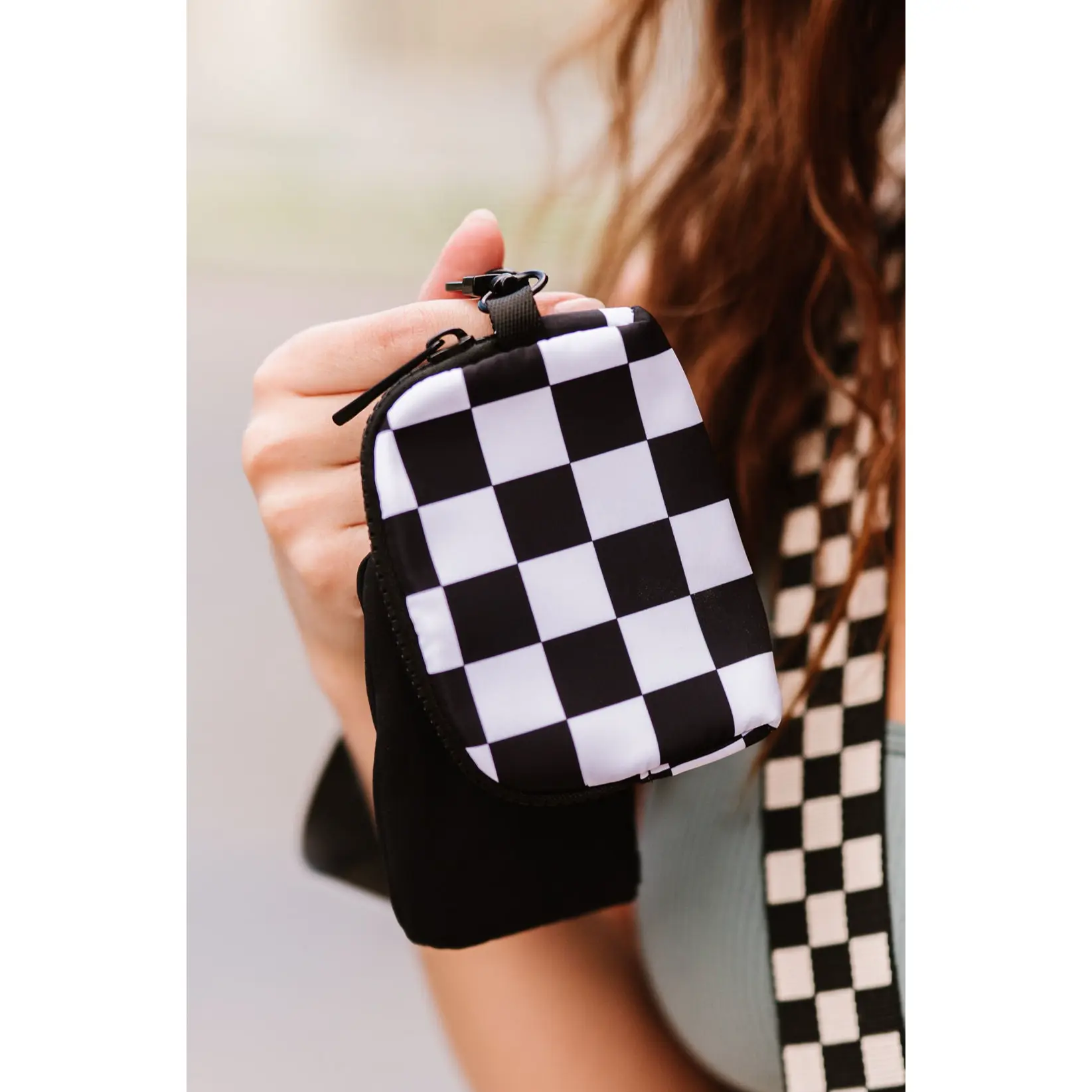 Women's Kyleigh Dual Pouch Wristlet - Clutches Wristlets, Clip-On, Casual Mini Must-Have, Light Pack Easily for Trips, Purse Pouches, Convertible