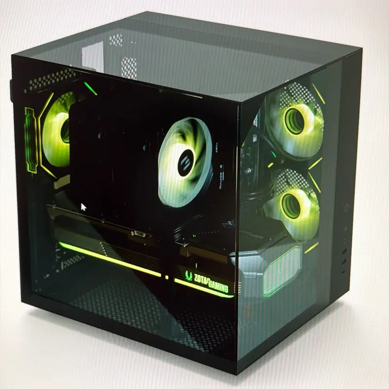 Zalman ZQBE ATX multidirectional PC case. Not for NEWBs.