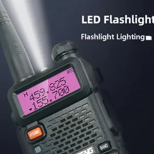 128 channel 3-5km high quality long range portable wireless handheld walkie-talkie Audio Plug Radio Communication Local Monitor Rechargeable Remote Sync