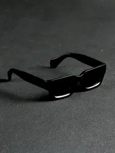 Unisex Retro Elegant Fashion Glasses, Perfect for Daily Commute, Beach, Vacation, Stylish Eyewear for Men & Women, Square Mirrored Shades