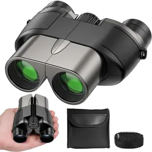 High Magnification Binoculars, Waterproof Small Binoculars, Handheld Binoculars for Bird Watching, Hunting, Hiking, Travel and Concert