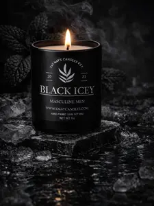 Black Icey -Kay-May’s Candles