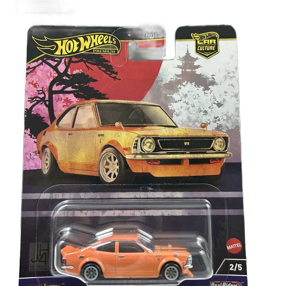 Hot Wheels Premium Culture 1972 Toyota Corolla Levin - Classic & Novelty Toy Vehicles