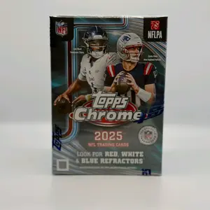 Topps 2025 Topps Chrome Football Value Box