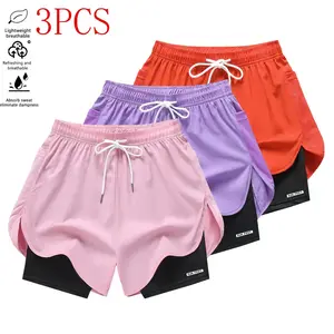 Women’s 3-Piece Quick-Dry, Breathable, Anti-Exposure Sports Shorts Set – New for 2026RAIMENTRY
