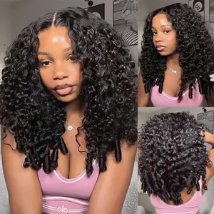 ISEE HAIR Kinky Curly Glueless 9x6 M-Cap Lace Closure Wig - 250% Density, Pre-Cut Lace, Wear-Go, Beginner-Friendly, #ISEECrochetNewArrivals, #SummerVibes, Kinky Curly Wig