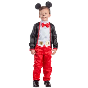 Mr. Mouse Costume Dress For Kids | Includes Shirt with Bow Tie, Pants & Mouse Ear Headband - Boys Costume For Halloween, Role Play , Pretend Play Fun, Theme Party & Cosplay Costume Party