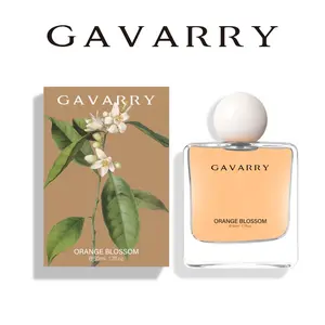 50ml GAVARRY Women's Orange Blossom Fragrance, Natural Fresh Light Scent, Long-Lasting Fragrance, Ideal for Daily Use and Gifting