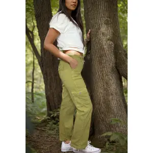 Matcha Doin' - Judy Blue Cargo Jeans
