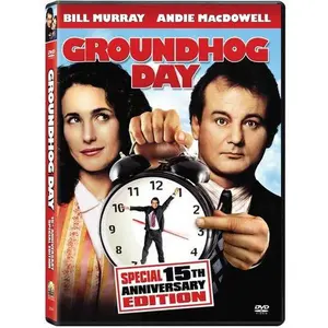 Groundhog Day  [DVD Video Disc] Anniversary Ed, Dolby, Dubbed, Subtitled, Widescreen, Ac-3/Dolby Digital