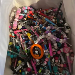 Beaded Items Scoop, Assorted Colors, Handmade