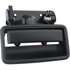 Tail Tailgate Handle Latch w/Bezel Black For Truck C1000,C2500,C3500,K1000,K2000,K3000 1988-2000 Replaces 15911755 15911766