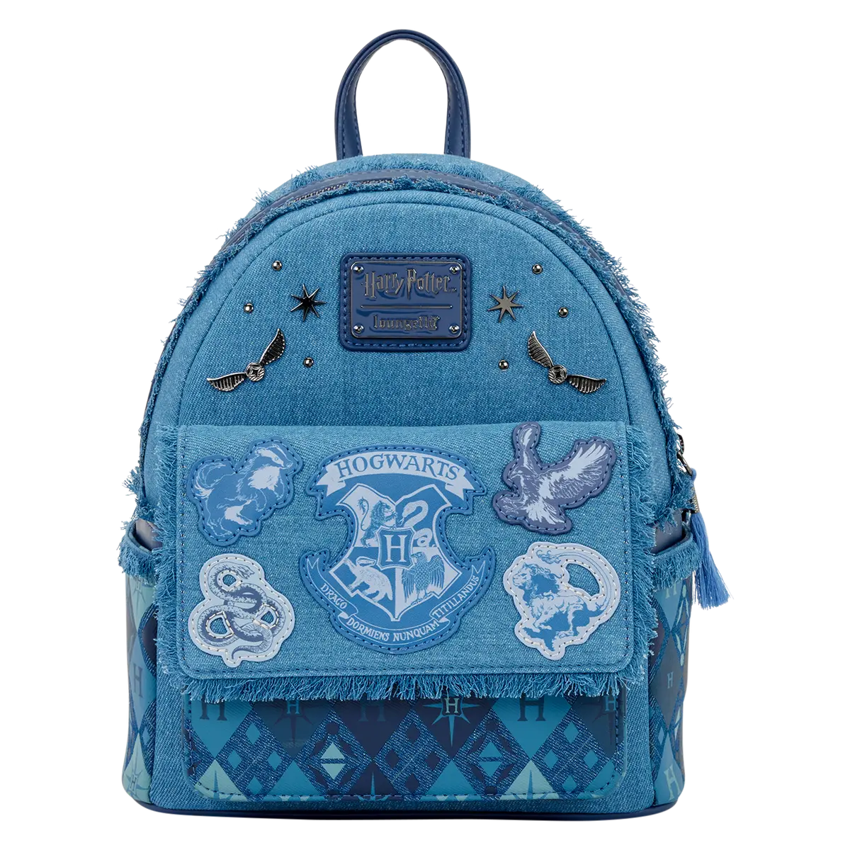 Harry Potter Hogwarts Denim Mini Backpack