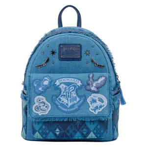 Harry Potter Hogwarts Denim Mini Backpack
