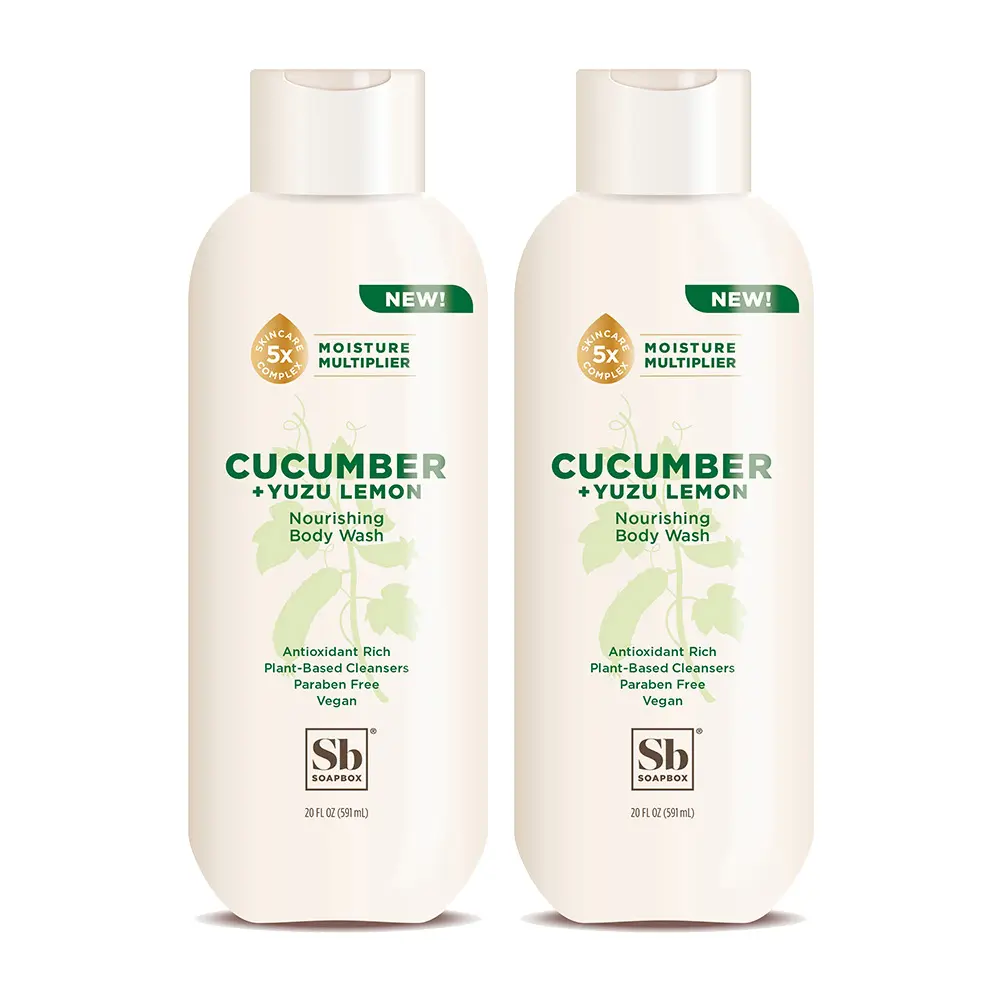 Cucumber + Yuzu Lemon Nourishing Body Wash 2-Pack