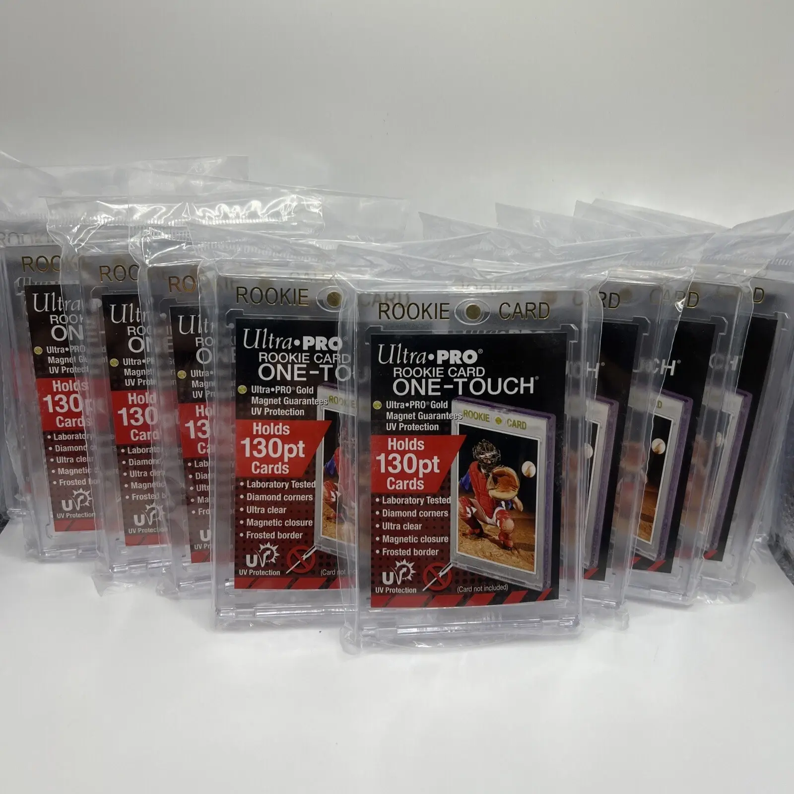 Ultra Pro One-Touch Thick Card 130pt Point ROOKIE Magnetic Card Holder lot  of 10 - TikTok Shop