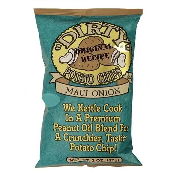 DOTDirty Kettle Potato Chips Maui Onion 2oz 24 ct