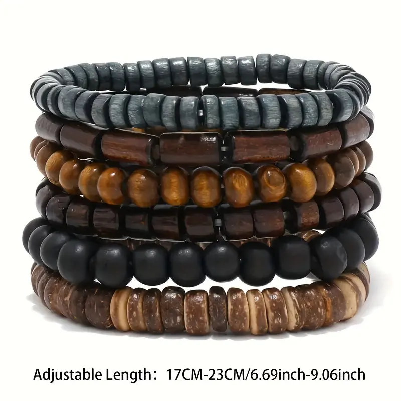 Coconut shell 6 piece set