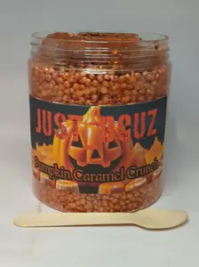 Jar of Pumpkin Caramel Crunch Fragranced Wax Melt Beads