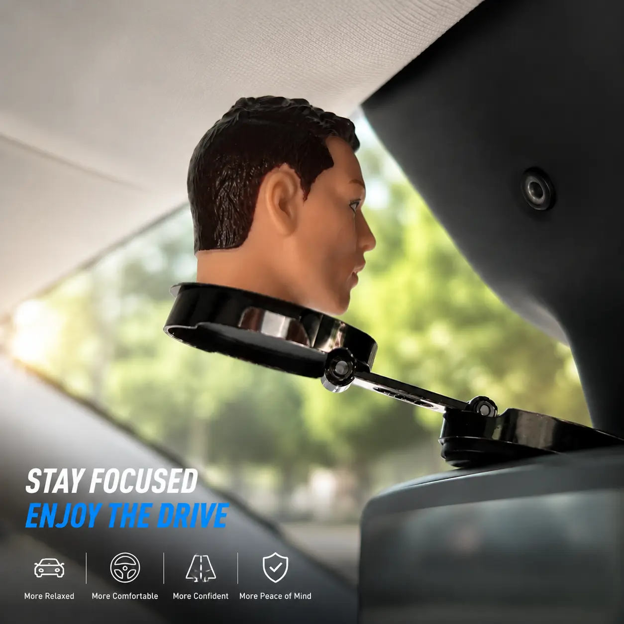 Dashboard Hanging Ornament – Driver Head Sculpture 06