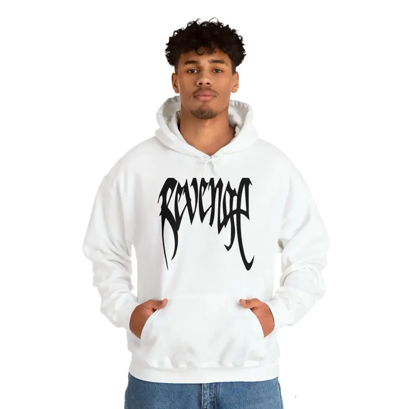 Revenge XXXTentacion Heartbreak Hoodie Brown - TikTok Shop
