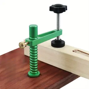 Bench Dog Clamp, Adjustable MFT Bench Clamp, Aluminum Fast Hold Down Table Clamp for Woodworking Tools