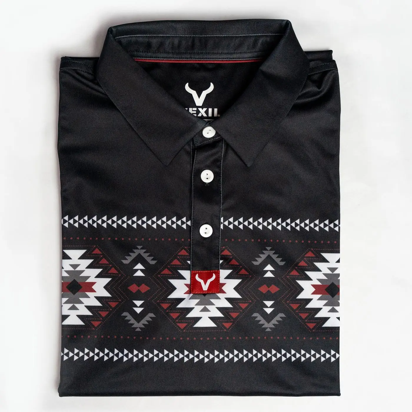 Vexil Brand - Polo - Aztec - Black - Fanmade