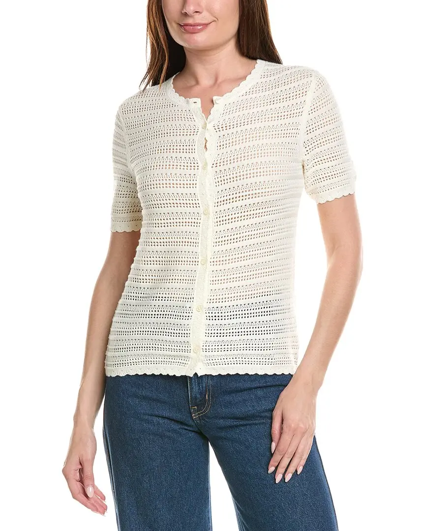 Brooks Brothers Pointelle Cardigan