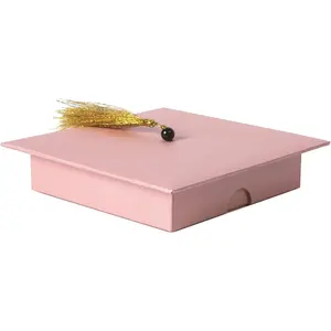 Graduation  Box with Tassel Class of 2026 COLOR Graduation Cap Box  Wrapping Grad Keepsake Memory Decor for College Graduate High School Party Favor  ()