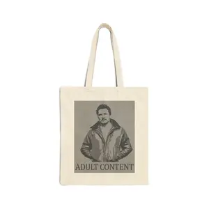 Pedro Pascal Adult Content Tote Bag