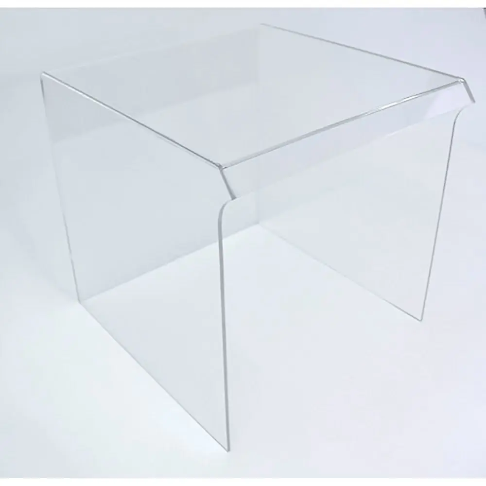 Global Industrial 695984 Acrylic Draft Shield - Medium, 15 x 16 x 15 in, Cut-Out for Cable Management, Easy-to-Clean, for Lab Workstation Precise Assessment