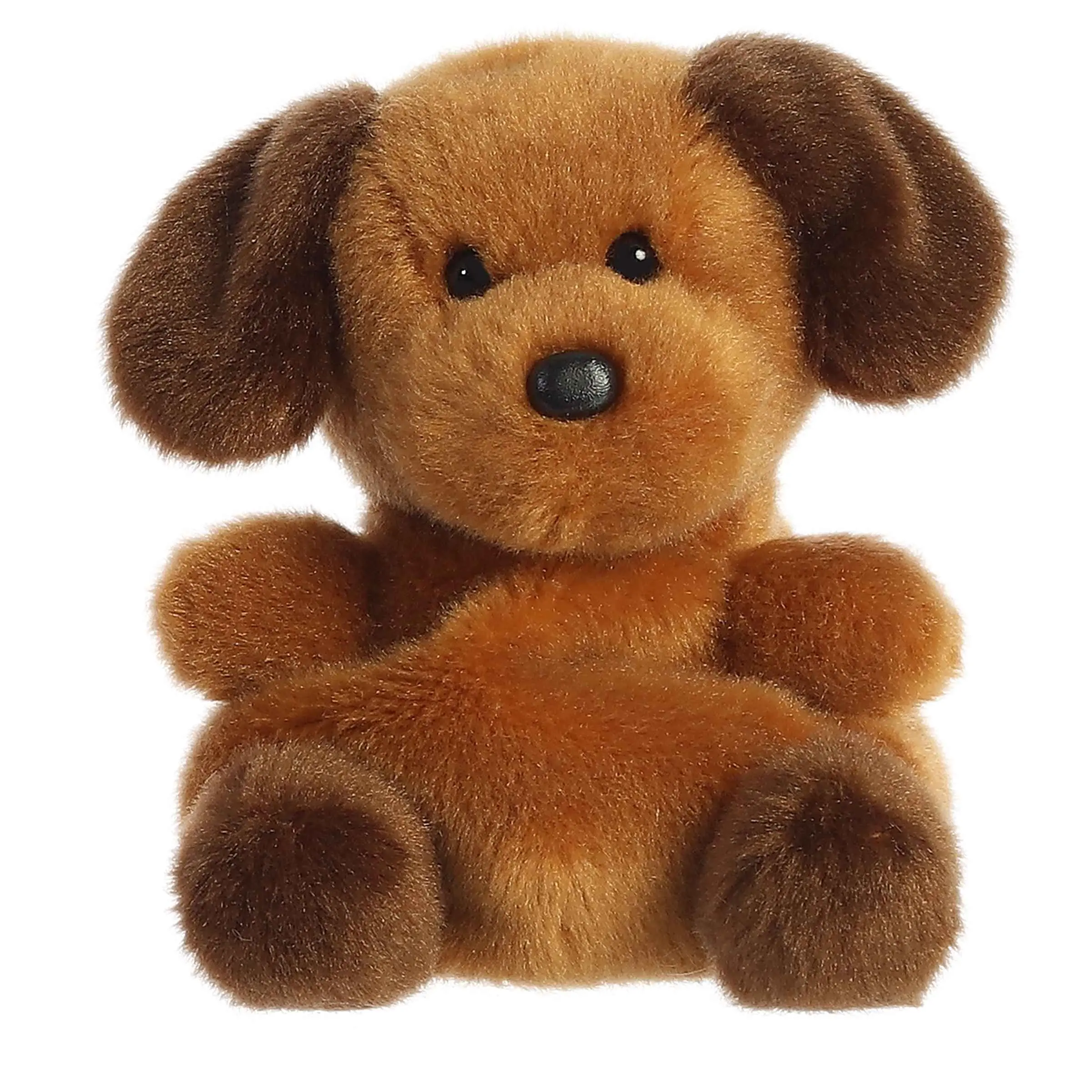 Palm Pals Adorable Ruff Ruff Puppy 5 inch Brown Mini Soft Plush Collectable Stuffed Animal Palm Pals Adorable Ruff Ruff Puppy 5 inch Brown Mini Soft Plush Collectable Stuffed Animal