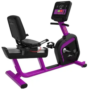 Life Fitness Recumbent Bike Integrity Series Purple
