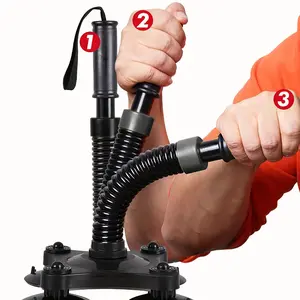 Grip Strength Trainer, Arm Wrestling Training Device, Home Arm Wrestling Exerciser, Wrist Exerciser, Professional Grip Strength Trainer for Men, Hand Strength & Arm Training Equipment for Explosive Power