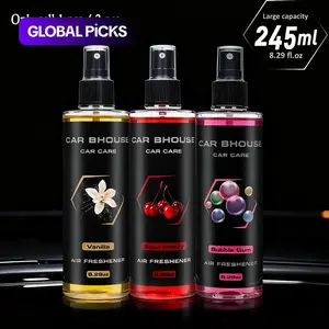 Portable High-End Air Freshener Spray Home Fragrances, Scented Oil for Home, Car, Clothing and Bathroom, 8.29oz Large Capacity, Long-Lasting Fragrance, Distinct Fragrance Options, Cherry Scented
