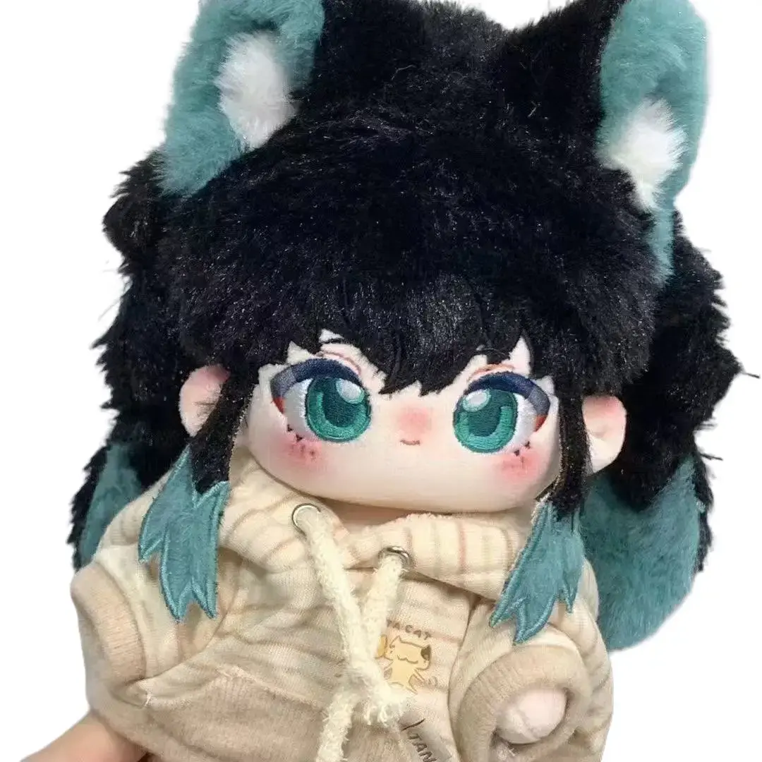 New Arrival 20cm Cotton Doll Demon Slayer Muichiro Tokito Mist Hashira Mint Candy Heart Soft Plush Toy Anime Merch for Fans