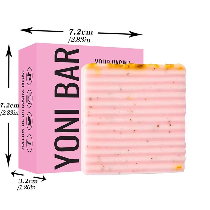 [Buy 1 Get 1 Free]Premium Yoni Bar-Natural Feminine Care Soap for pH Balance Moisturizing Intimate | Gentle Yet Effective for Daily Intimate Hygiene
