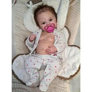 Zero Pam Reborn Baby Dolls Silicone Full Body 18 in Waterproof Anatomically Correct Girl Silicone Baby Doll Reborn Babies That Look Real Realistic Babys Doll