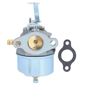 Hipa 632272 Carburetor with Gasket for Tecumseh H30 H50 H60 HH60 632230 632631 631067 632235 631867 632019A 632019 631828 632076 631067A 5HP 6HP Carb Kit Troy-Bilt Hose Tiller Engine Parts