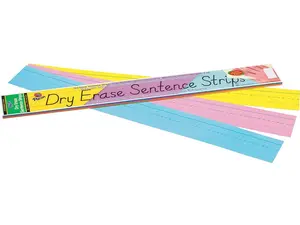 Pacon Dry-Erase Assorted Sentence Strips