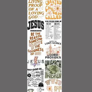 Living Proof DTF Transfers Gang Sheet 22" x 60" for DIY Direct to Film T-Shirt Graphic Transfers dtf transfer