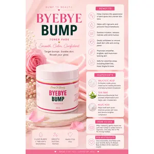 ByeBye Bump Exfoliating Pads