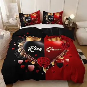 3-Piece Large, Includes 1 Comforter, Perfect for Bedroom Decor, High-Quality Bed Linen Essentials, Easy Care, Soft Bedding Set