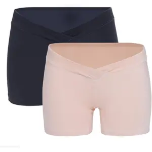 Women's Under The Bump Maternity Cradle Briefs Pregnancy Underwear Healthy Boyshort