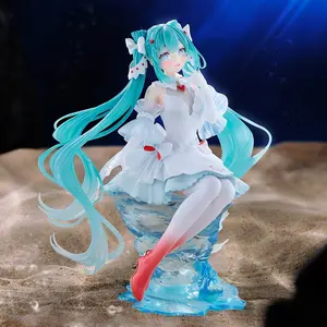18cm BPEV Series Hatsune Miku Evolve Clearluxe Clione PVC Anime Official Prize Figure Collectible Model Table Ornament Fan Collection Holiday & Birthday Gifts