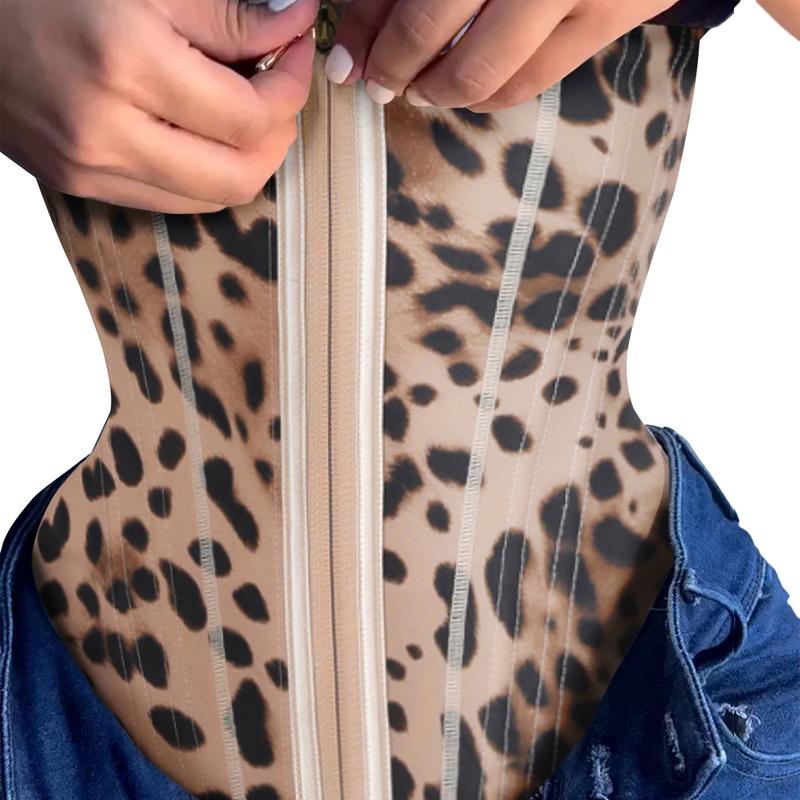 SHAPSHE Waist Shapewear for Women Workout Tummy Control Shapewear with Zipper Hook 2863