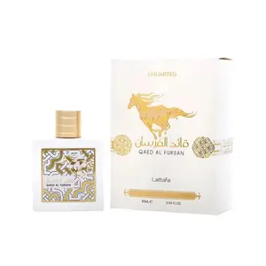 Lattafa Qaed Al Fursan Unlimited Eau de Parfum Spray 90ml 3.04fl. oz Lattafa Perfumes, Long Lasting Unisex Fragrance Aroma Floral