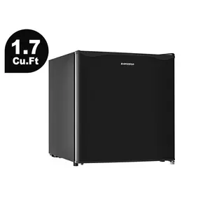 BANGSON 1.7 Cu.ft Mini Fridge With Freezer, Small Refrigerator, Energy Saving, Low Noise, for Office, Apartment, Dorm, Bedroom, Garage, Gift idea, Adjustable Feet