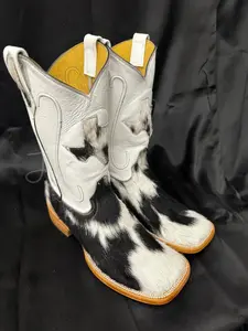 Cowhide Black and White