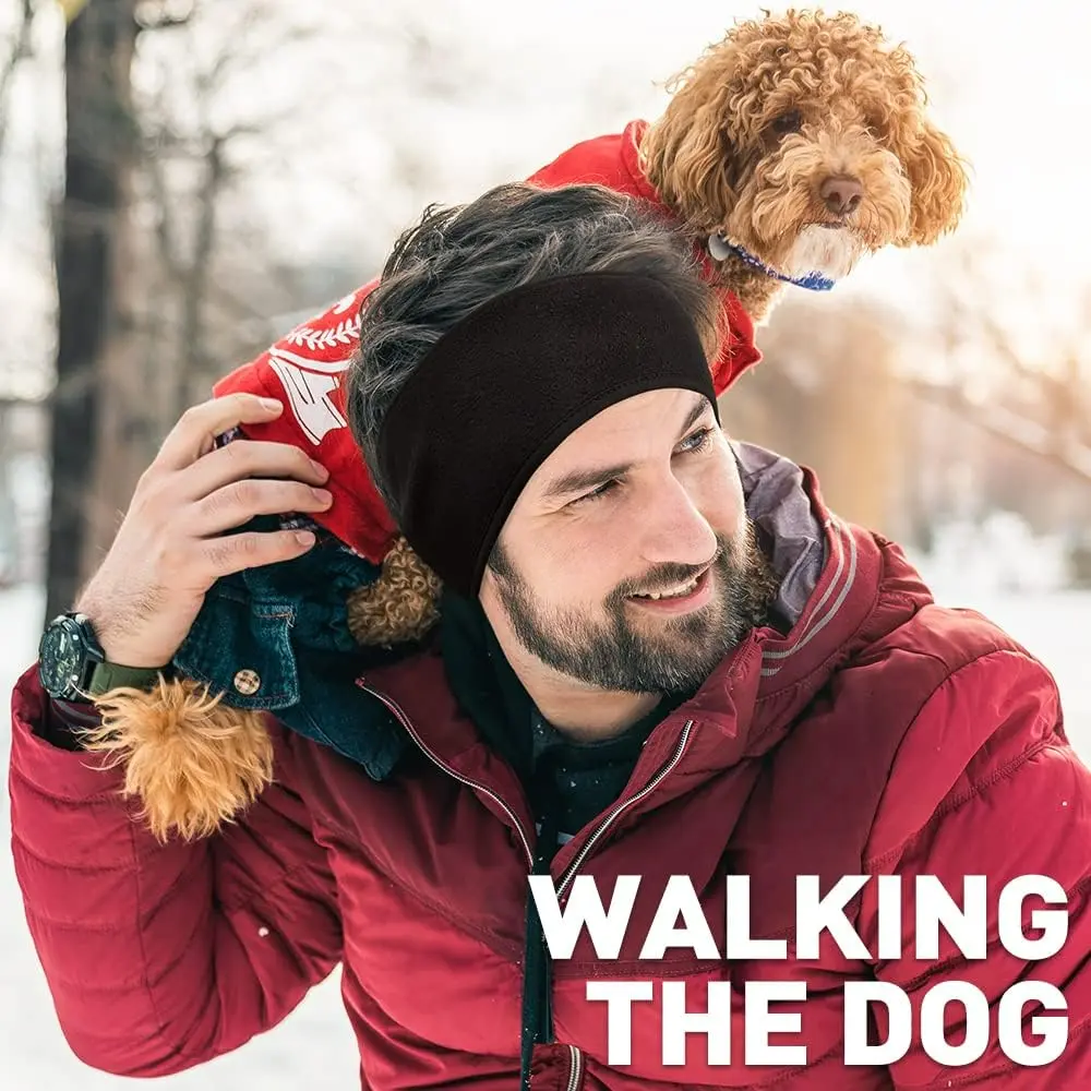 Fleece Ear Warmers for Men Women Kids – Winter Headband Ear Muffs, Stretch Thermal Ear Covers for Cold Weather, Sports Running Cycling Ski Accessories – 3 Pack (Black, Grey, Pink) Fleece Ear Warmers for Men Women Kids – Winter Headband Ear Muffs, Stretch Thermal Ear Covers for Cold Weather, Sports Running Cycling Ski Accessories – 3 Pack (Black, Grey, Pink)